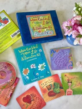 You Can Heal Your Life Affirmations Kit by Louise Hay + 2 Free Crystals!